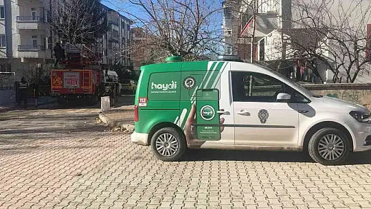 HAYDİ ve itfaiye ekipleri seferber