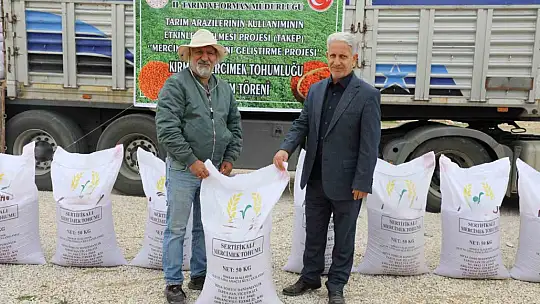 Elazığ'da çiftçilere yüzde 75 hibeli tohum desteği