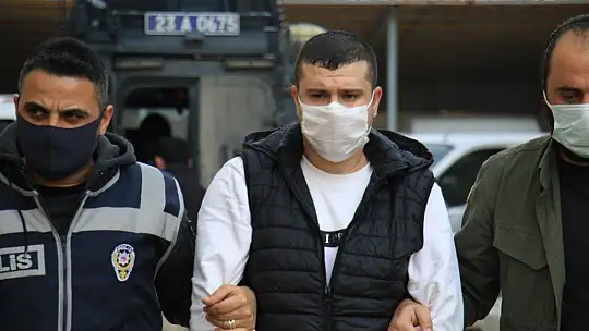 Elazığ'da cinayet zanlısı adliyeye sevk edildi