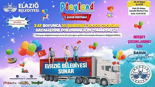 Elazığ'da çocuk festivali düzenlenecek