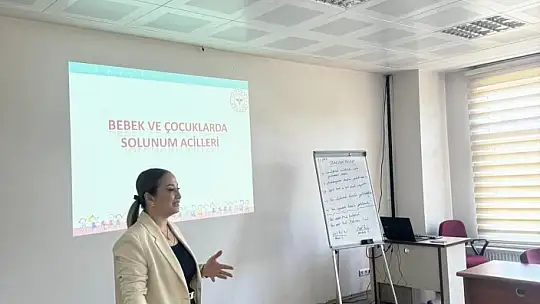 Elazığ'da çocuk ileri yaşam desteği eğitimi düzenlendi