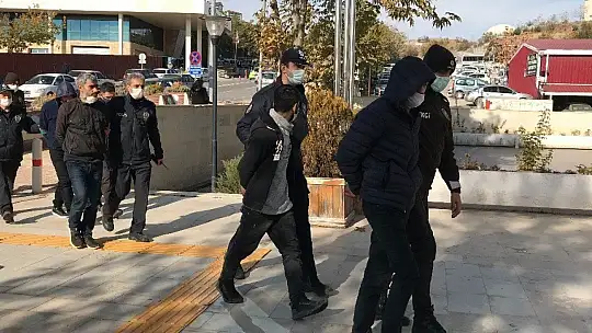 Elazığ'da çok sayıda suç kaydı bulunan 5 şüpheli yakalandı