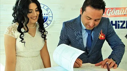 Elazığ'da Covid-19 tedbiri, nikahlar en fazla 10 kişi ile kıyılmaya başlandı