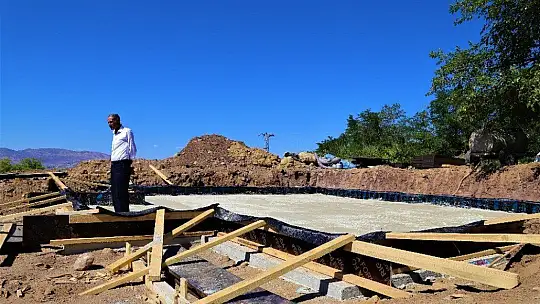 Elazığ'da deprem nedeniyle 18 köyde konut yapımına başlandı