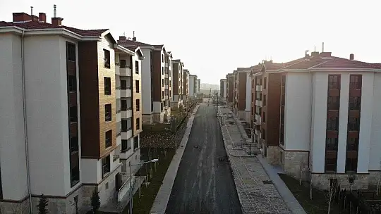 Konutlar 100 Bin Kişiye Sıcak Yuva Olacak