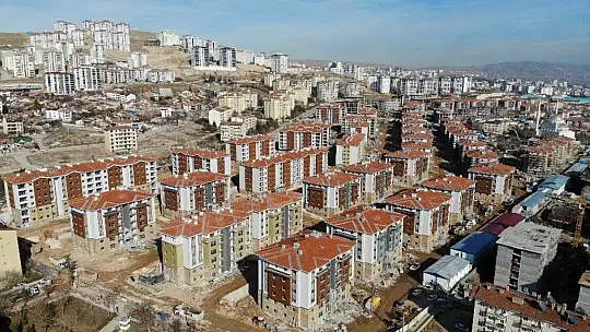 Konutlar 100 Bin Kişiye Sıcak Yuva Olacak