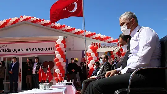 Elazığ'da depremin yaraları sarılıyor, 200 öğrenci kapasiteli anaokulu açıldı