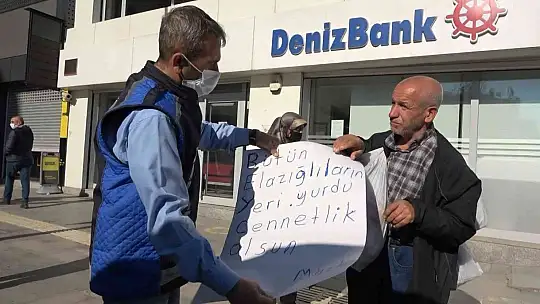 Elazığ'da dilenci operasyonları sürüyor..