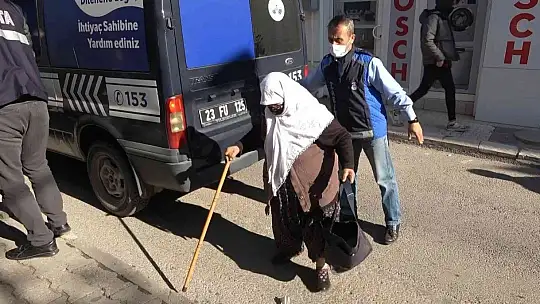 Elazığ'da dilenci operasyonları sürüyor..
