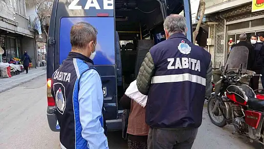 Elazığ'da dilenci operasyonları sürüyor..