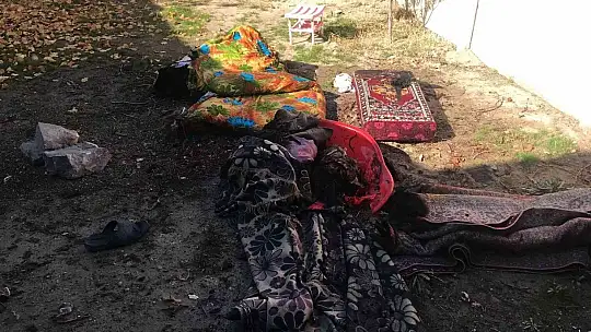 Elazığ'da ev yangını..