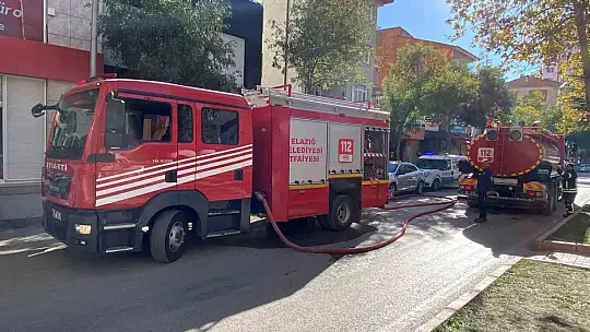 Elazığ'da ev yangını: 1 kişi dumandan etkilendi