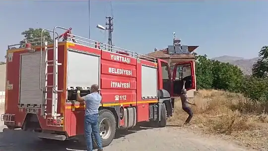 Elazığ'da ev yangını