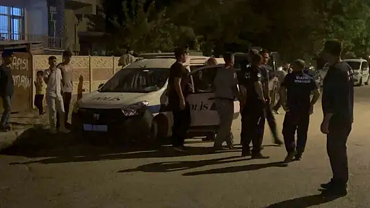 Elazığ'da evini yakmaya çalışan şahıs polis tarafından ikna edildi
