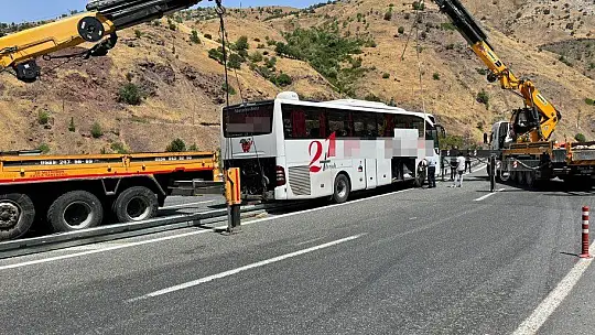 Elazığ'da faciadan dönüldü