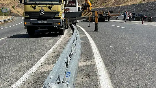 Elazığ'da faciadan dönüldü