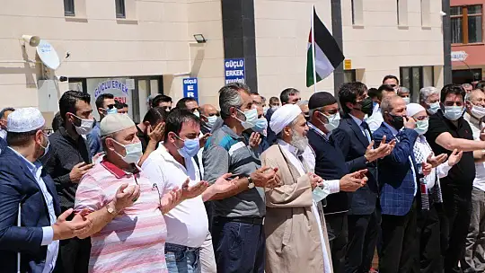 Elazığ'da Filistinli şehitler için gıyabi cenaze namazı kılındı