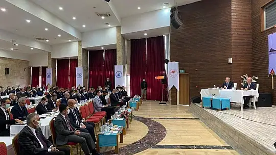 Elazığ'da Fırat Dicle 1'inci Alt Havza Yönetim Heyeti toplantısı gerçekleşti