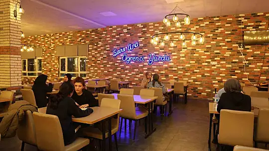 Elazığ'da GSB yurtları 5 yıldızlı otel konforunu aratmıyor