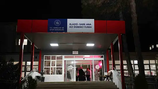 Elazığ'da GSB yurtları 5 yıldızlı otel konforunu aratmıyor