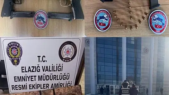 Elazığ'da haklarında kesinleşmiş hapis cezası bulunan 6 zanlı tutuklandı