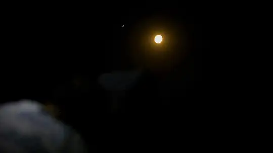 Elazığ'da Harput'tan izlenen dolunay, hayran bıraktı
