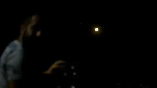 Elazığ'da Harput'tan izlenen dolunay, hayran bıraktı