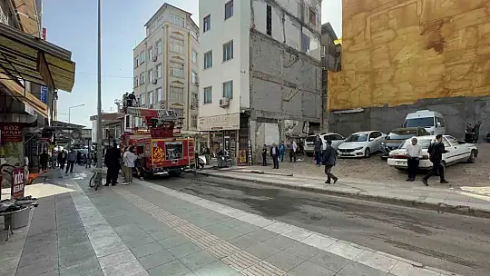 Elazığ'da havalandırma motoru yangın çıkardı