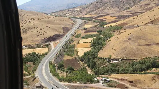 Elazığ'da helikopter destekli trafik denetimi