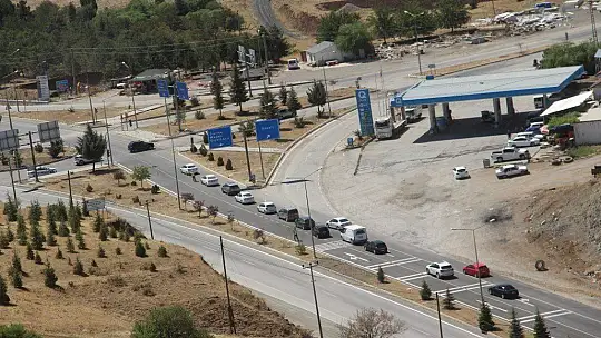 Elazığ'da helikopter destekli trafik denetimi
