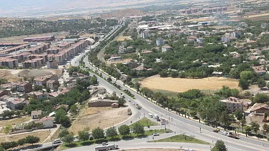 Elazığ'da helikopter destekli trafik denetimi