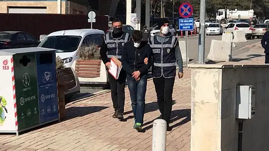 Elazığ'da hırsızlık şüphelisi yakalandı