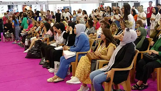 Elazığ'da ilk defa düzenlenen güzellik fuarı büyük ilgi gördü