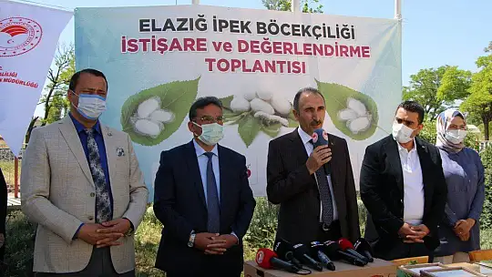 Elazığ'da ipek böcekçiliği yeniden canlanıyor