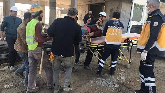 Elazığ'da iş kazası: 1 yaralı