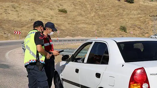 Elazığ'da jandarma 187 personelle uygulama yaptı