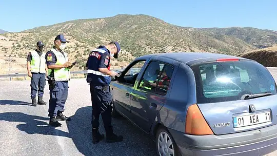 Elazığ'da jandarma 187 personelle uygulama yaptı