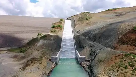 Elazığ'da Kanatlı Barajı tam doluluğa ulaştı