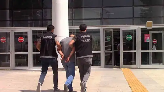 Elazığ'da kilo kilo uyuşturucu ele geçirildi: 3 tutuklama