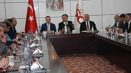 Elazığ'da, Kırgızistan-Türkiye İş Fırsatları Toplantısı yapıldı