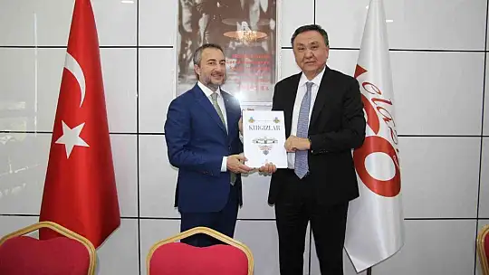Elazığ'da, Kırgızistan-Türkiye İş Fırsatları Toplantısı yapıldı
