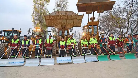 Elazığ'da kış hazırlıkları tamamlandı