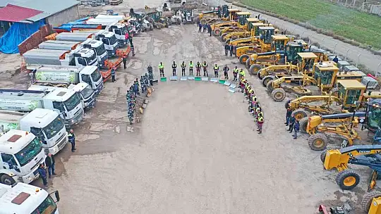 Elazığ'da kış hazırlıkları tamamlandı