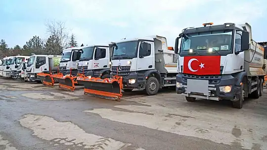 Elazığ'da kış hazırlıkları tamamlandı