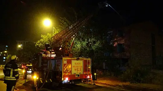 Elazığ'da korkutan yangın