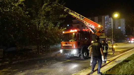 Elazığ'da korkutan yangın