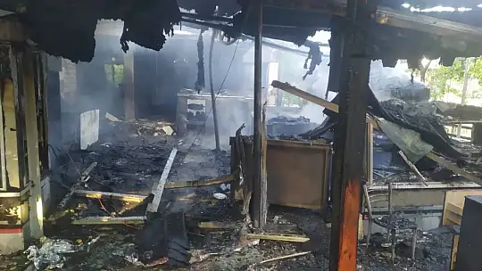 Elazığ'da korkutan yangın