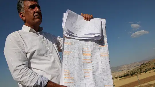 Elazığ'da köylüler 11 bin dönüm alanın tekrar mera haline getirilmesini istedi