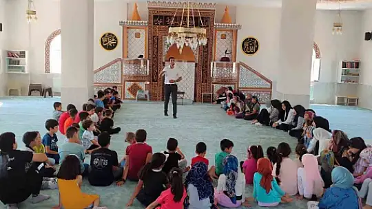 Elazığ'da Kur'an kursu öğrencilerine eğitim