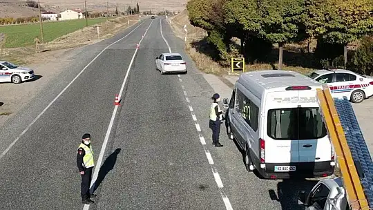Elazığ'da Drone ile tespit edilip ceza kesildi